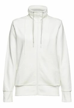 Zip-Up Sweatshirt - Off White -Esprit Sales Store 5f589efba1f14785ada432fe0f003cee