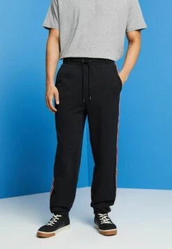 ESPRIT Mit Seitenstreifen - Tracksuit Bottoms - Black -Esprit Sales Store 5fa59808bf4247769554d7ce81cefaed