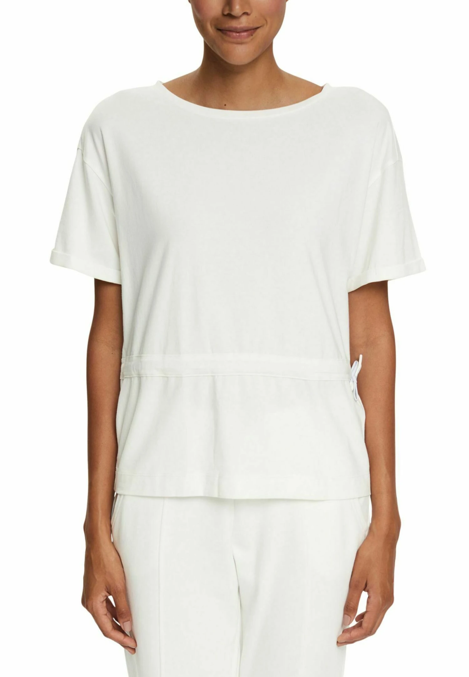 Mit Kordelzug - Basic T-Shirt 6 Mit Kordelzug - Basic T-Shirt - Image 6