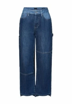 ESPRIT Straight Leg Jeans - Blue Dark Washed -Esprit Sales Store 6313f8c99c2447fa8551ed61f1732561