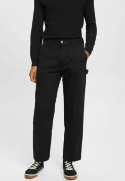 Edc By Esprit Vintage - Trousers - Black