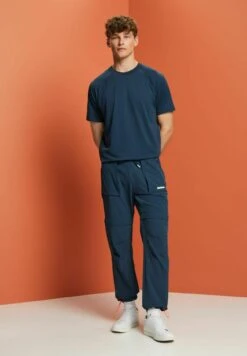 Trousers - Navy -Esprit Sales Store 642f47910cec441fa61cdc6ed634a84a