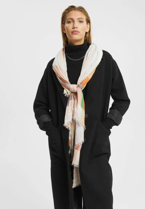 ESPRIT Mit Geometrischen Streifen - Scarf - Golden Orange -Esprit Sales Store 64ac6d67e9894476bd53995c6408dd3f