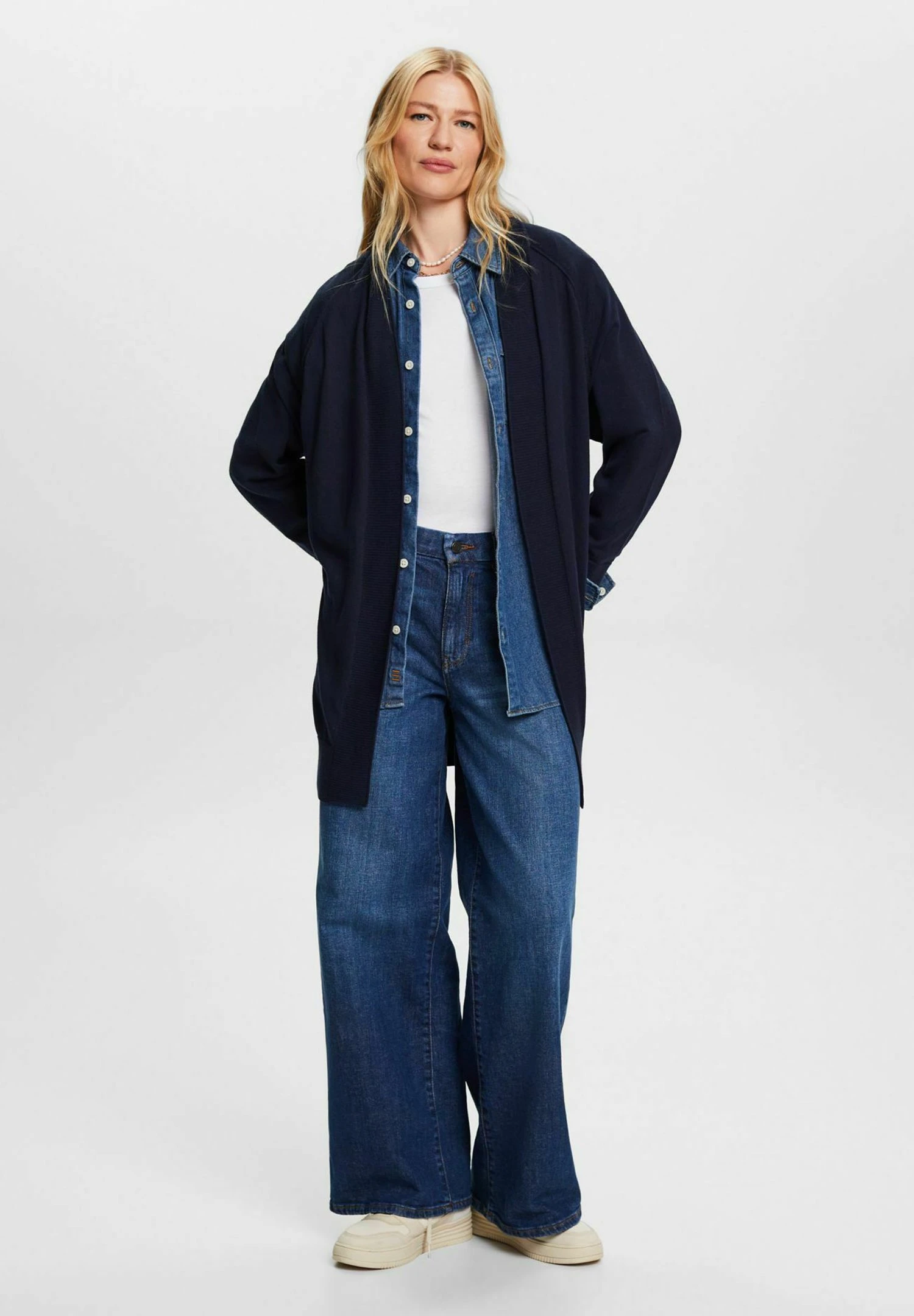 ESPRIT Cardigan - Navy 5 ESPRIT Cardigan - Navy - Image 5