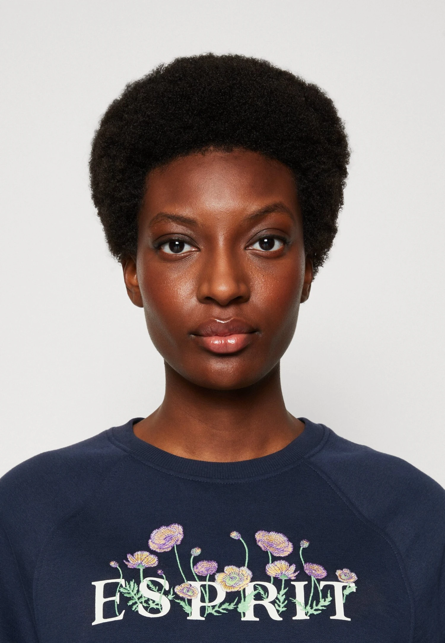 ESPRIT Sweatshirt - Navy 4 ESPRIT Sweatshirt - Navy - Image 4