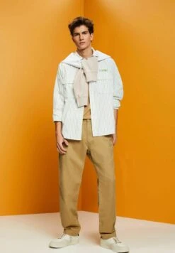 ESPRIT Trousers - Khaki Beige -Esprit Sales Store 66bb523314ba45888851eb3a65b80bb5