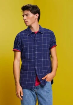 ESPRIT Shirt - Dark Blue -Esprit Sales Store 6728ce5ddb00437aa5cfacf905c52c8e