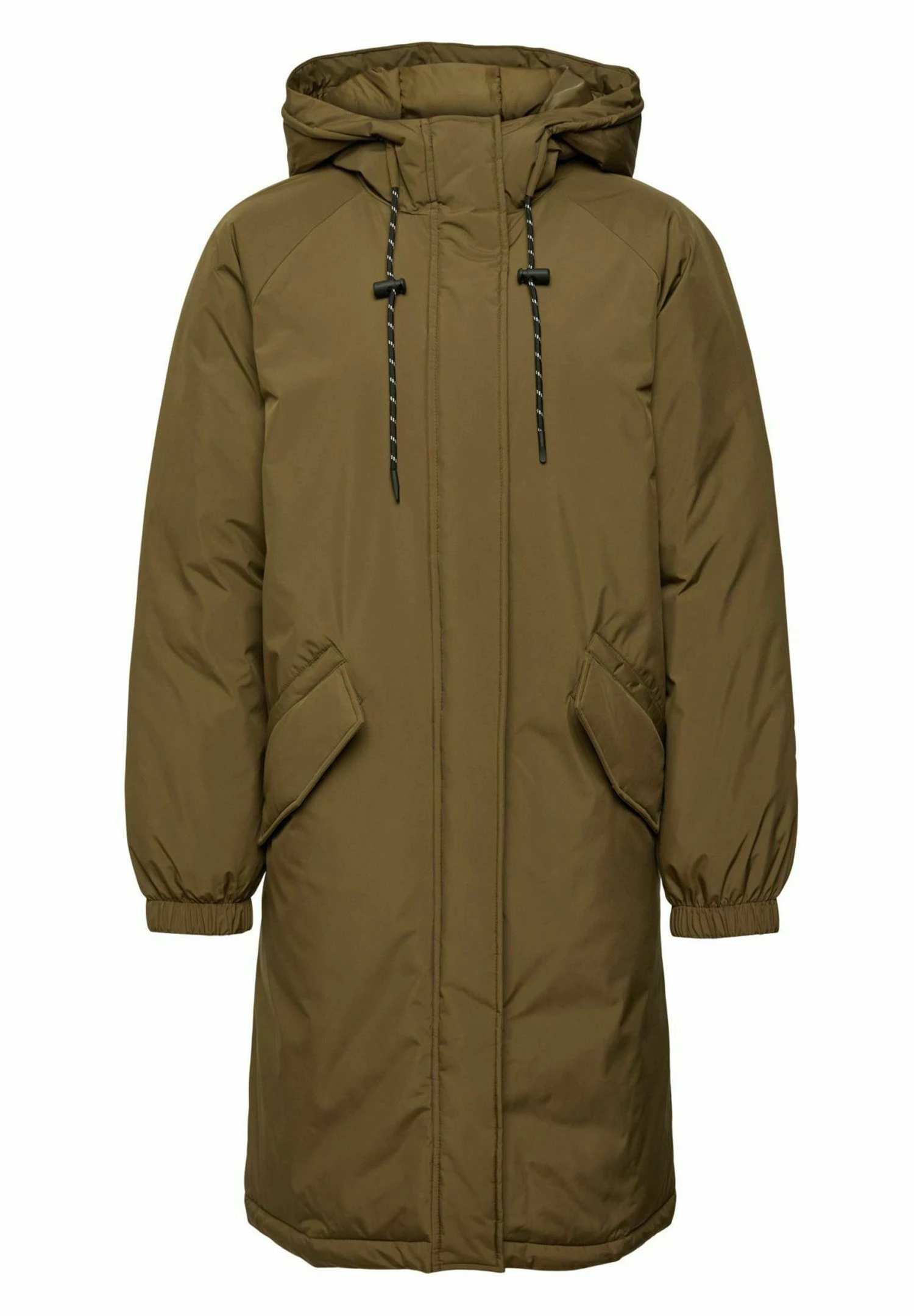 Edc By Esprit Winter Coat - Khaki Green 6 Edc By Esprit Winter Coat - Khaki Green - Image 6