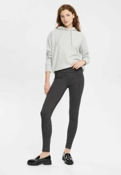 ESPRIT Leggings - Trousers - Dark Grey -Esprit Sales Store 69b7798754c64d03b9274219043dd96b