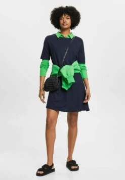 ESPRIT Jersey Dress - Navy 13 ESPRIT Jersey Dress - Navy -Esprit Sales Store 69d7bffb887f4e8e8f0d655419c7f2d8