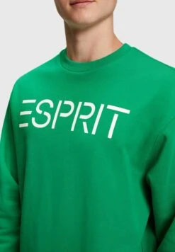 ESPRIT Logo - Sweatshirt - Green -Esprit Sales Store 69f70ccddc4145e48e10eda39d12363c