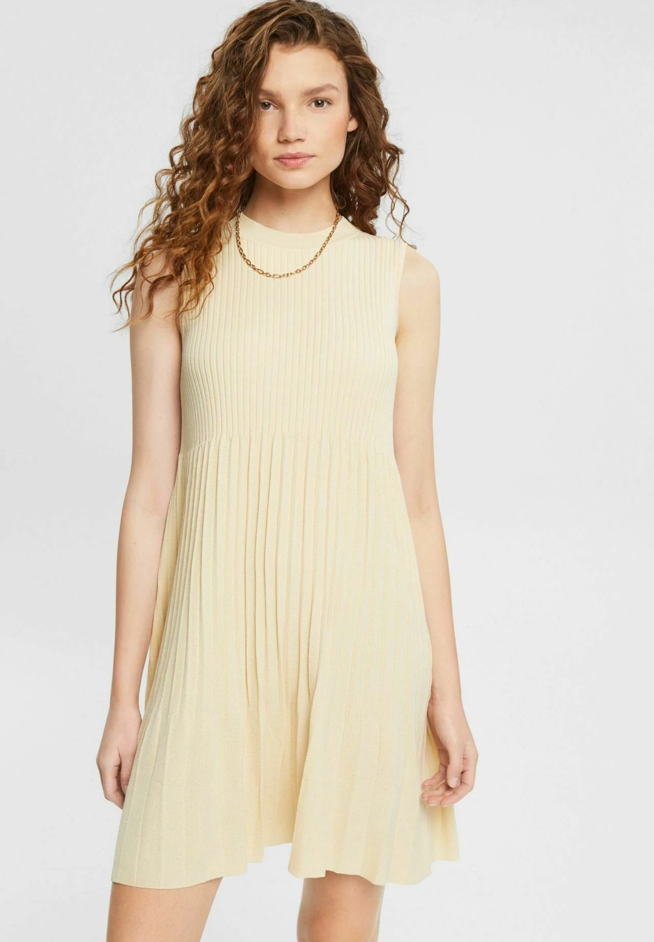ESPRIT Jumper Dress - Sand 1 ESPRIT Jumper Dress - Sand