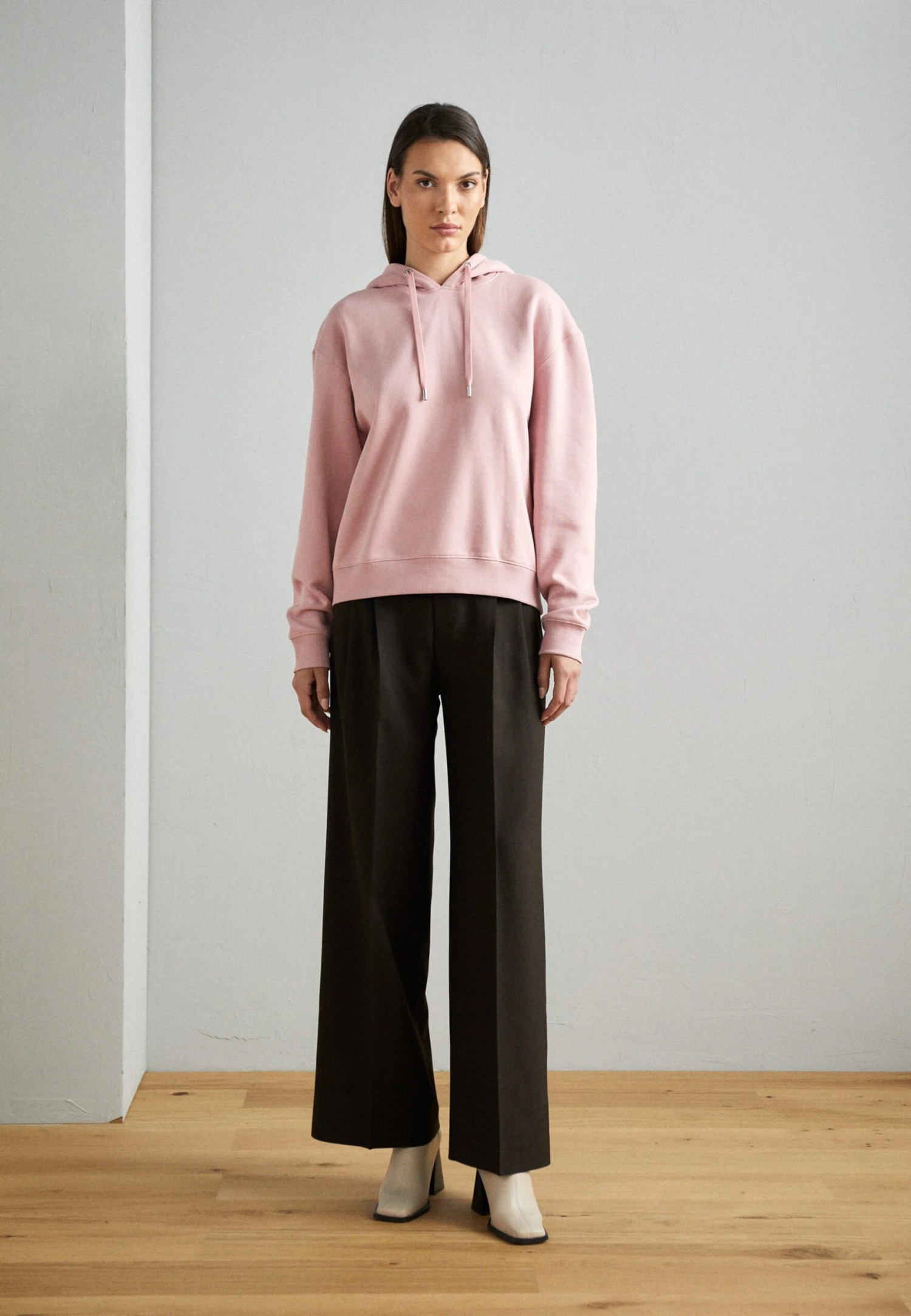 ESPRIT Hodded- Sweatshirt - Old Pink 2 ESPRIT Hodded- Sweatshirt - Old Pink - Image 2