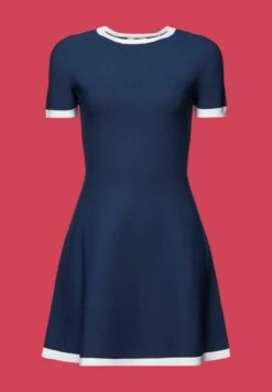 ESPRIT Flat - Jumper Dress - Navy 15 ESPRIT Flat - Jumper Dress - Navy -Esprit Sales Store 6b939948a3494104b14e01b2d187a12c
