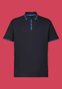 ESPRIT Polo Shirt - Navy -Esprit Sales Store 6bb893f22e4d419ba3af37920f96757f