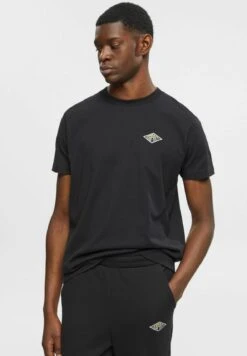 ESPRIT Mit Logo Print - Basic T-Shirt - Black