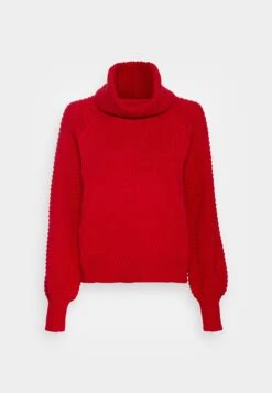 Edc By Esprit Neck Sweater - Jumper - Dark Red