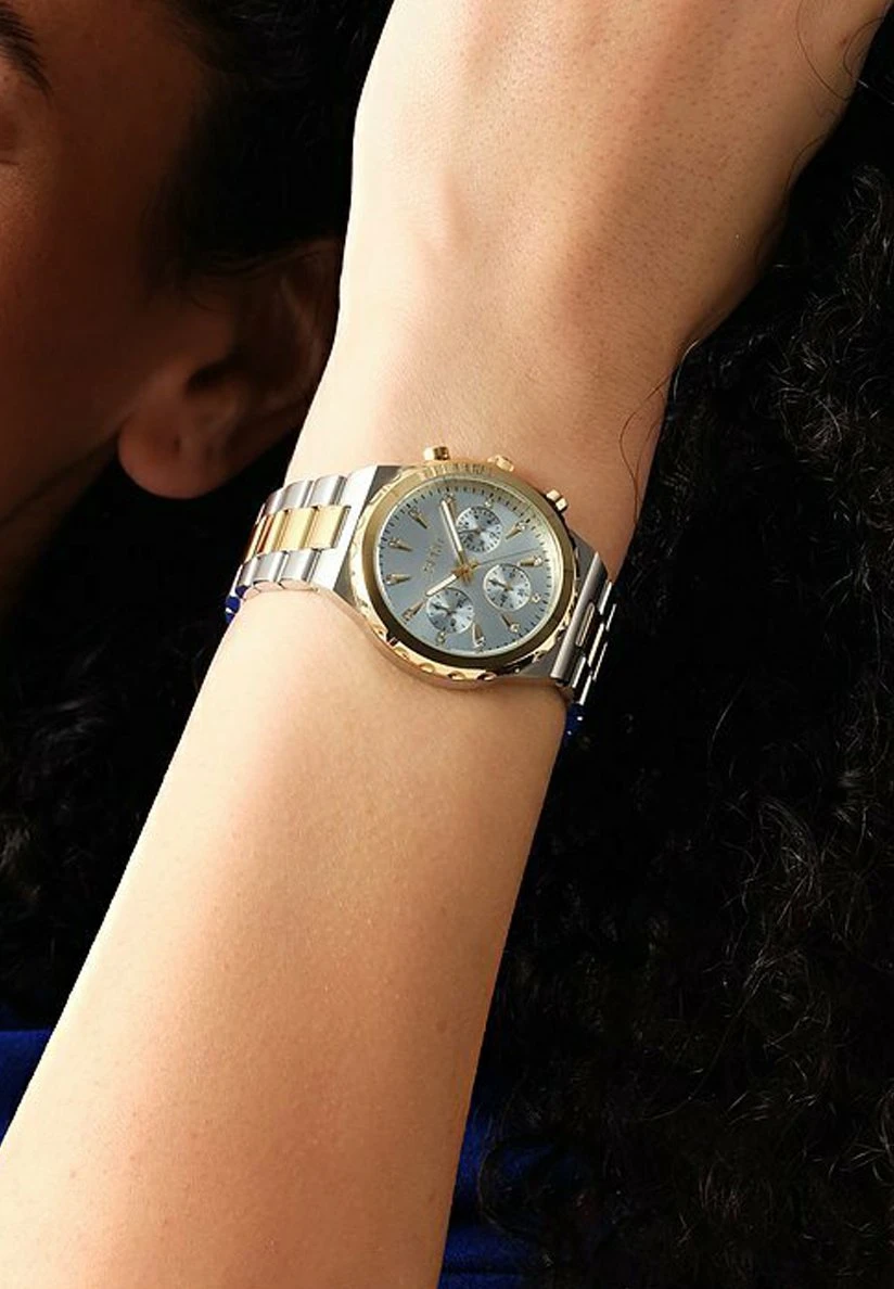 ESPRIT Quarz - Chronograph Watch - Gelbgold/Silber 2 ESPRIT Quarz - Chronograph Watch - Gelbgold/Silber - Image 2