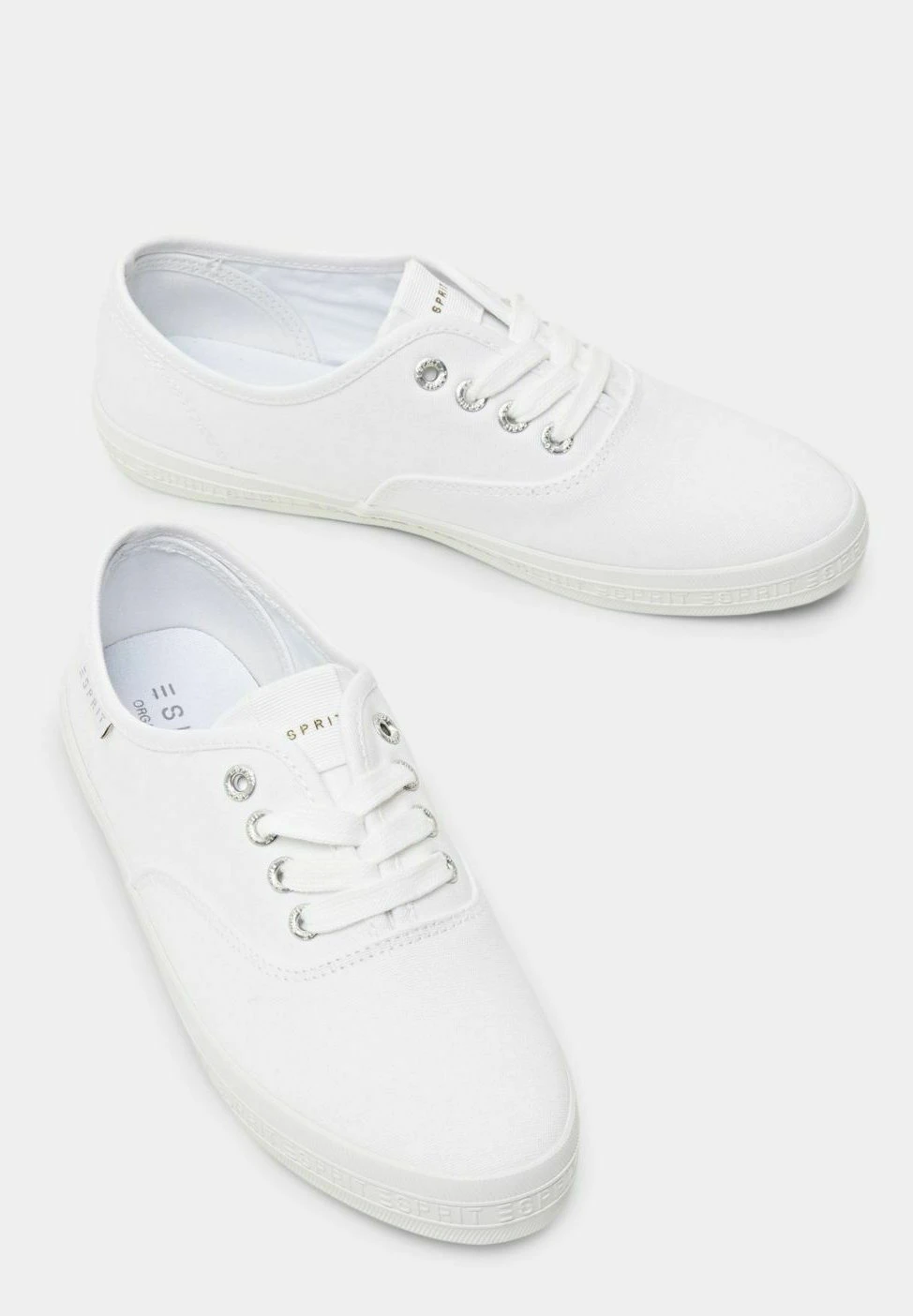 ESPRIT Trainers - Off White 7 ESPRIT Trainers - Off White - Image 7