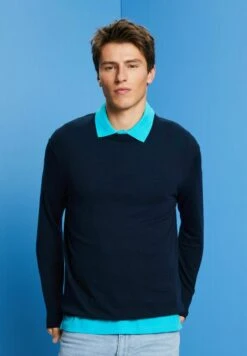 ESPRIT Jumper - Navy -Esprit Sales Store 714fd8e3cb494374bd8ccc2d3c485140