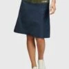 ESPRIT Midi Mix - A-Line Skirt - Ink