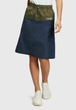 ESPRIT Midi Mix - A-Line Skirt - Ink
