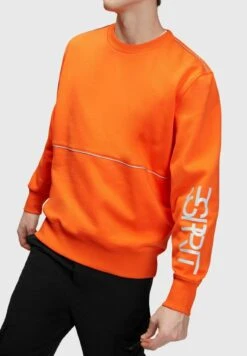 ESPRIT Mit Logo Print - Sweatshirt - Red Orange -Esprit Sales Store 72c78181f8544cc0ac494c6e51091750