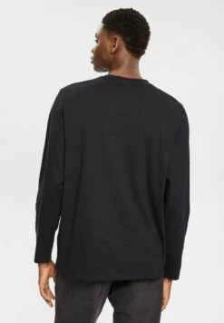 Edc By Esprit Langarm - Long Sleeved Top - Black -Esprit Sales Store 7327f84d4da94cbc9ca8b71280e43cc5