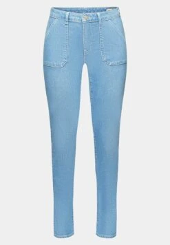 ESPRIT High-Rise - Slim Fit Jeans - Blue Light Washed 17 ESPRIT High-Rise - Slim Fit Jeans - Blue Light Washed -Esprit Sales Store 73b578ab57dc410caaeaee579c460c62
