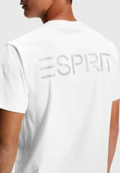 ESPRIT Dolphin - Print T-Shirt - White -Esprit Sales Store 74625603d0194a4385f22e3f4cbf615c