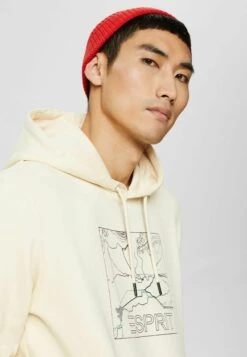 ESPRIT Regular Fit - Hoodie - Cream Beige -Esprit Sales Store 7574f262eb4642c9a648a7a46a15230a