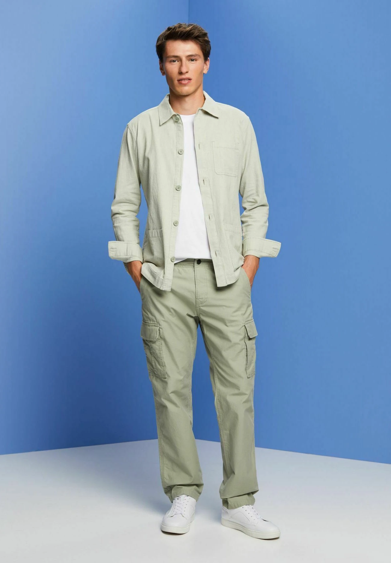 ESPRIT Shirt - Light Green 3 ESPRIT Shirt - Light Green - Image 3