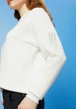 Sweatshirt - Off White -Esprit Sales Store 769225dca30741269be6dba92350581a