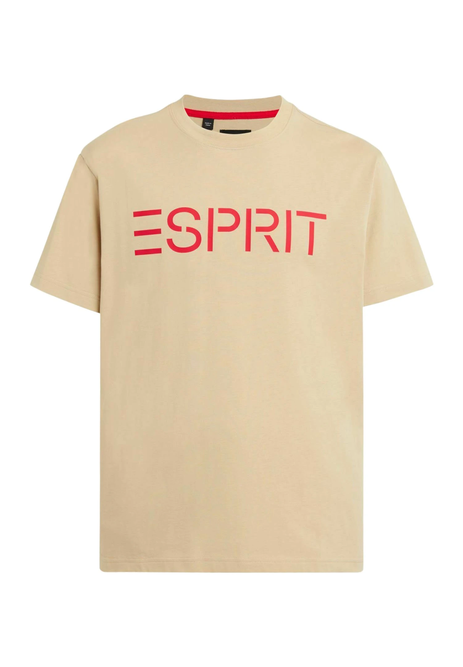 ESPRIT Mit Logo - Print T-Shirt - Sand 5 ESPRIT Mit Logo - Print T-Shirt - Sand - Image 5