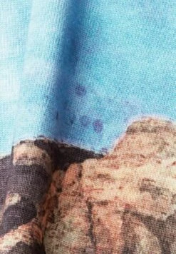 ESPRIT Mit Digitalem Allover-Landschafts Print - Jumper - Turquoise -Esprit Sales Store 785755641d1f4b08ac080989ca4b02a2