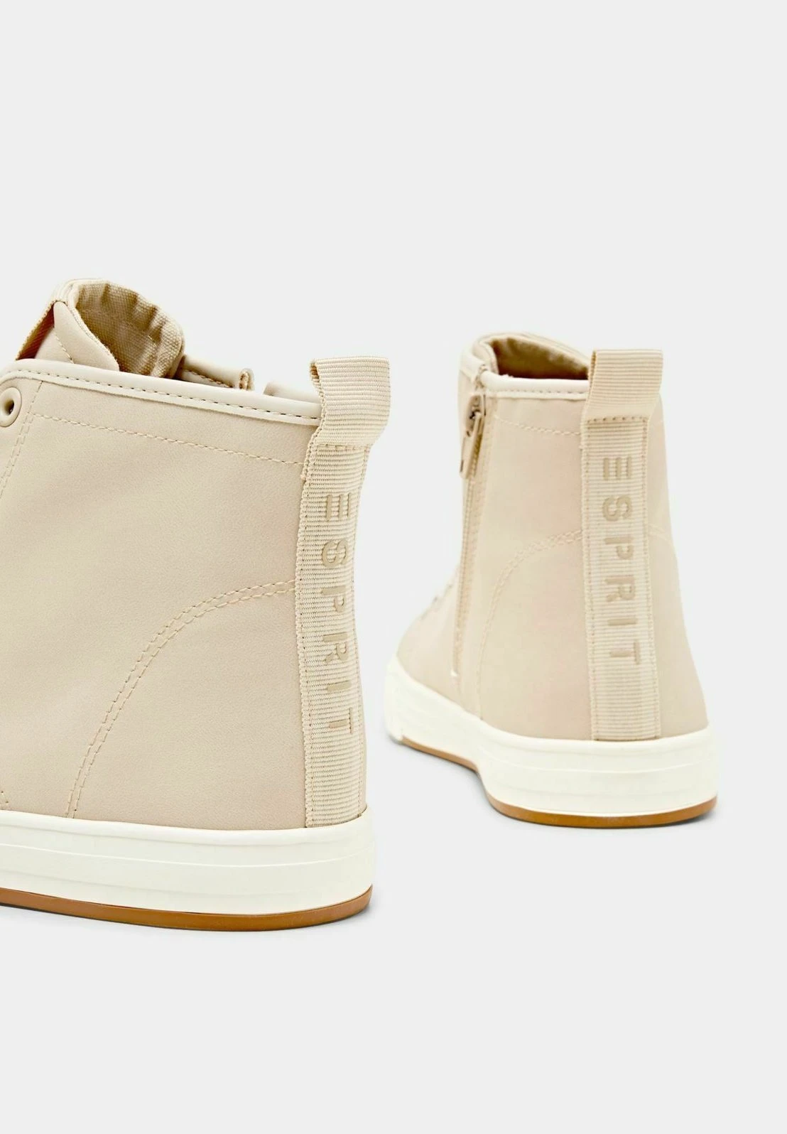 ESPRIT Baseball - High-Top Trainers - Sand 4 ESPRIT Baseball - High-Top Trainers - Sand - Image 4