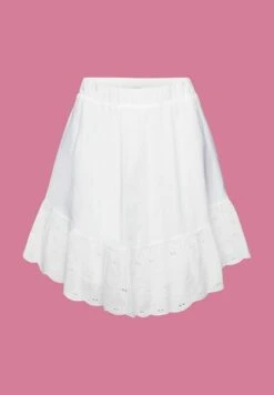 ESPRIT Light - A-Line Skirt - White -Esprit Sales Store 78f8cbd6d9254014b7beed75f79cb2d4