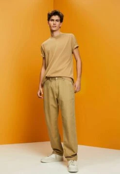 ESPRIT Trousers - Khaki Beige -Esprit Sales Store 79173923e229448a82f3c5552c4a284d