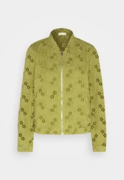 Edc By Esprit Bomber Jacket - Pistachio Green -Esprit Sales Store 795b0ca4a08f4729b6ab5cbe4257f92d