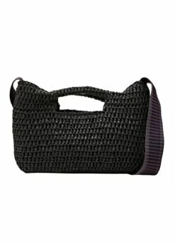 ESPRIT Kleine Umhänge Bast - Handbag - Black