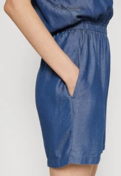 Edc By Esprit Short Overall - Jumpsuit - Blue Medium Wash -Esprit Sales Store 7a957132388b4c9eaf77b6a2944fec1b