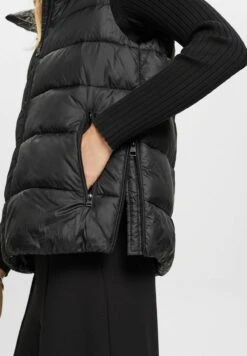 ESPRIT Ultra Light Vest - Waistcoat - Black -Esprit Sales Store 7b5ef3381d2241dabe54c4f75ef669d2
