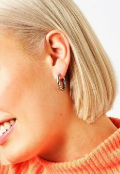 ESPRIT Creolen Edelstahl - Earrings - Silber