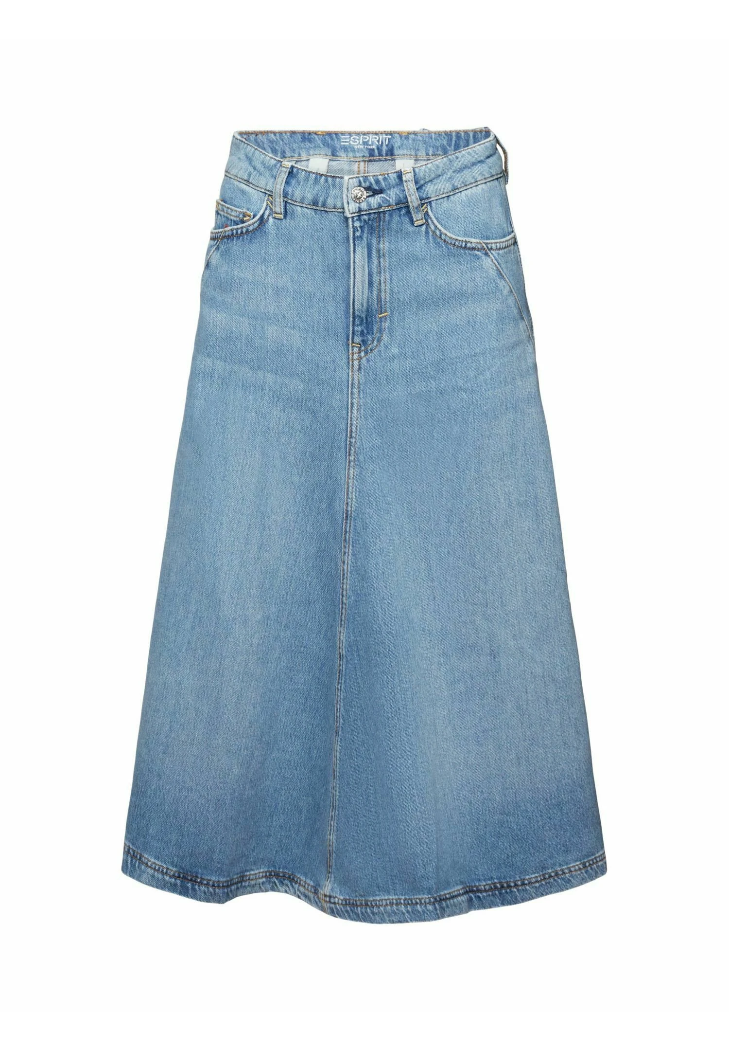 ESPRIT A-Line Skirt - Blue Medium Washed New 9 ESPRIT A-Line Skirt - Blue Medium Washed New - Image 9