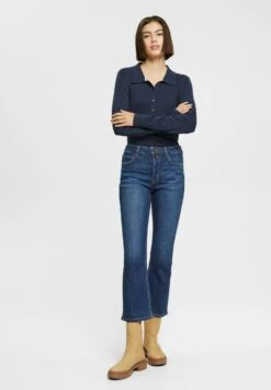 ESPRIT Slim Fit Jeans - Blue Dark Wash -Esprit Sales Store 7e8cb48ae0644f16adc2cf70e8f103f4