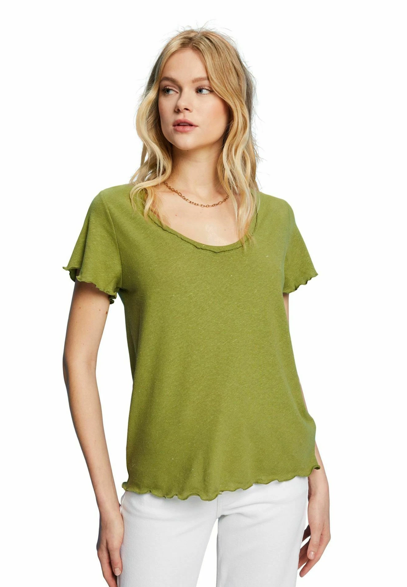 ESPRIT Basic T-Shirt - Basic T-Shirt 1 ESPRIT Basic T-Shirt - Basic T-Shirt