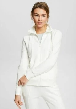 Zip-Up Sweatshirt - Off White