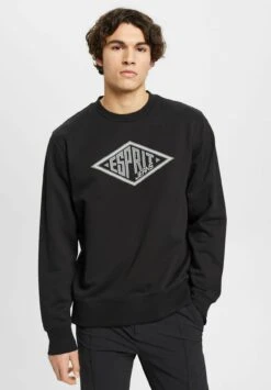 ESPRIT Mit Logo-Print - Sweatshirt - Black