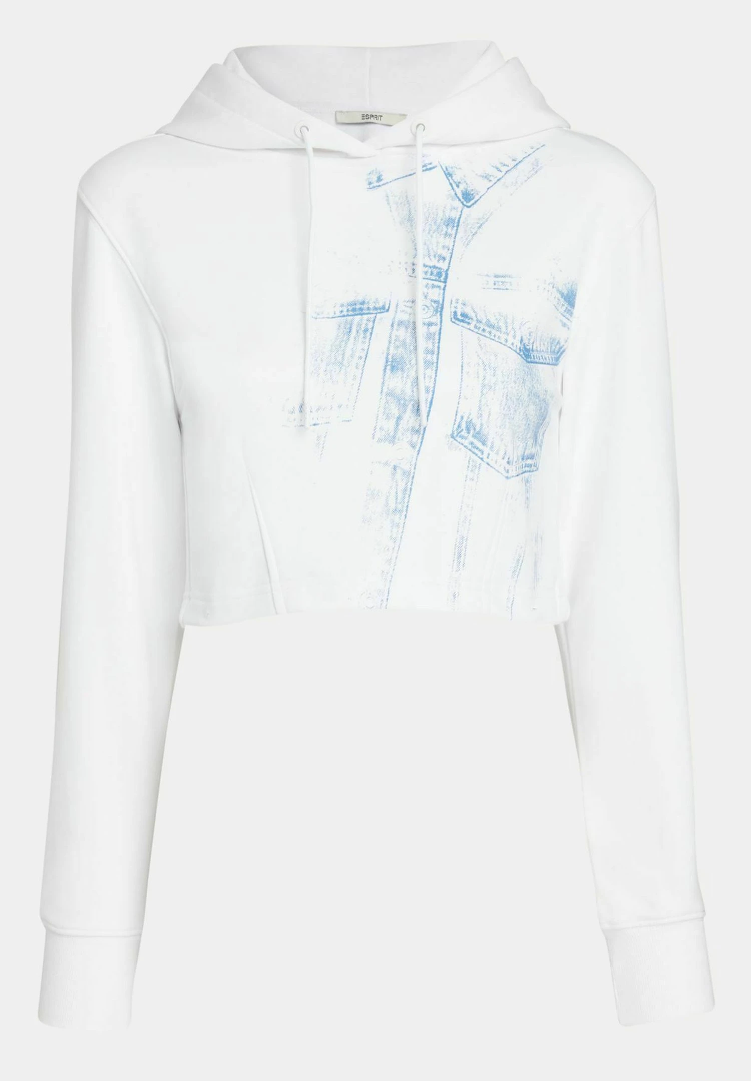 ESPRIT Sweatshirt - White 5 ESPRIT Sweatshirt - White - Image 5