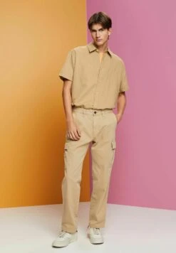 ESPRIT Shirt - Beige -Esprit Sales Store 81930101ffb0402aa951acc861260bff